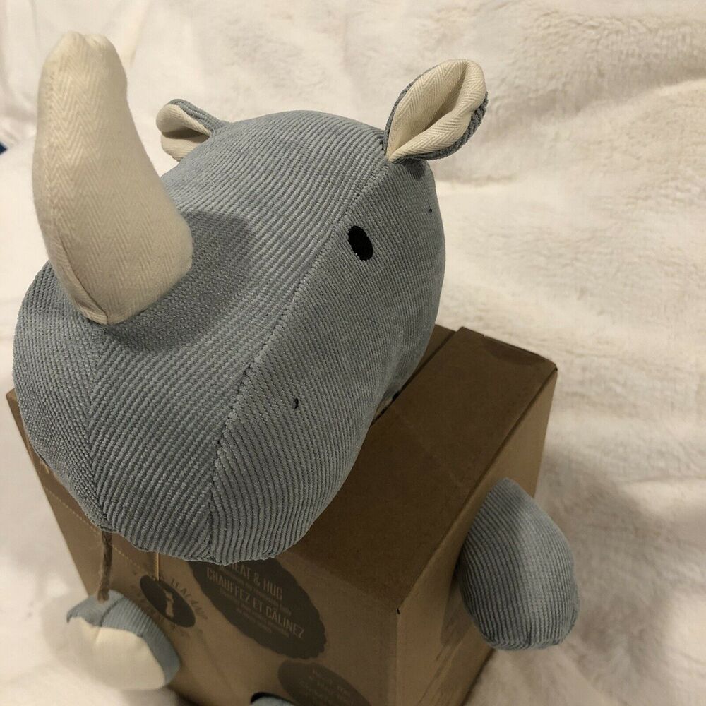 Little Toasties New Zealand Rhino Heat & Hug Plush - Picture 4 of 6